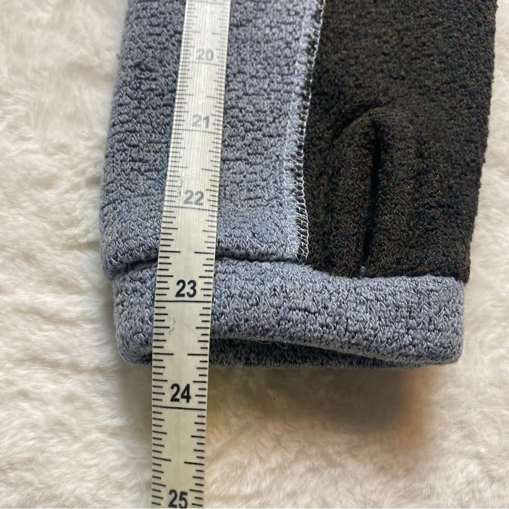 Kuhl Fleece Front Zip Gray and Dark Brown Jacket Size Small - Picture 12 of 12